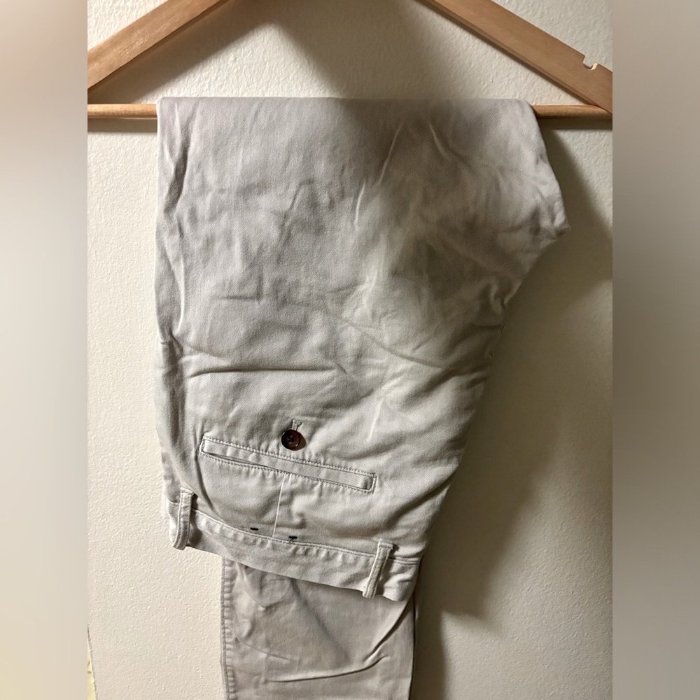 SOLD!!!J crew Stone slim fit chino, 34-30!